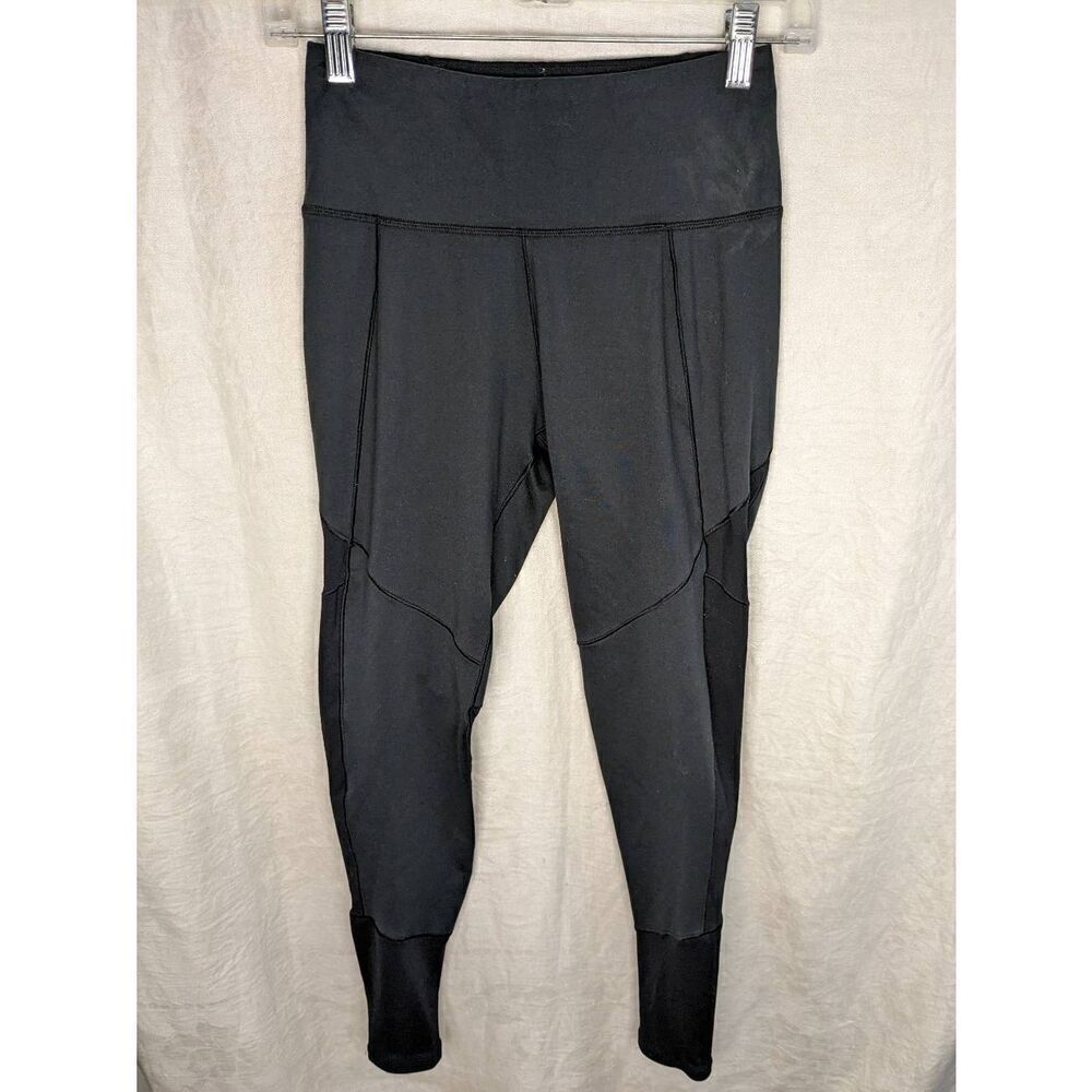 Mountain Hardwear Contoured Legging Contrast Black Women's Small S